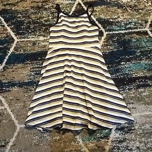 A striped dress